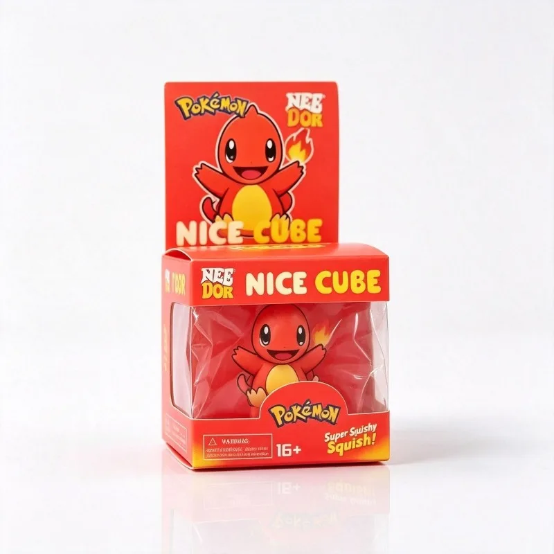 NeeDoh Nice Cube Stressabbau-Produktserie für Erwachsene Weicher Sensorik-Würfel zur Angstlinderung und Stressreduzierung Fidget-Spielzeug Squishy Kawaii
