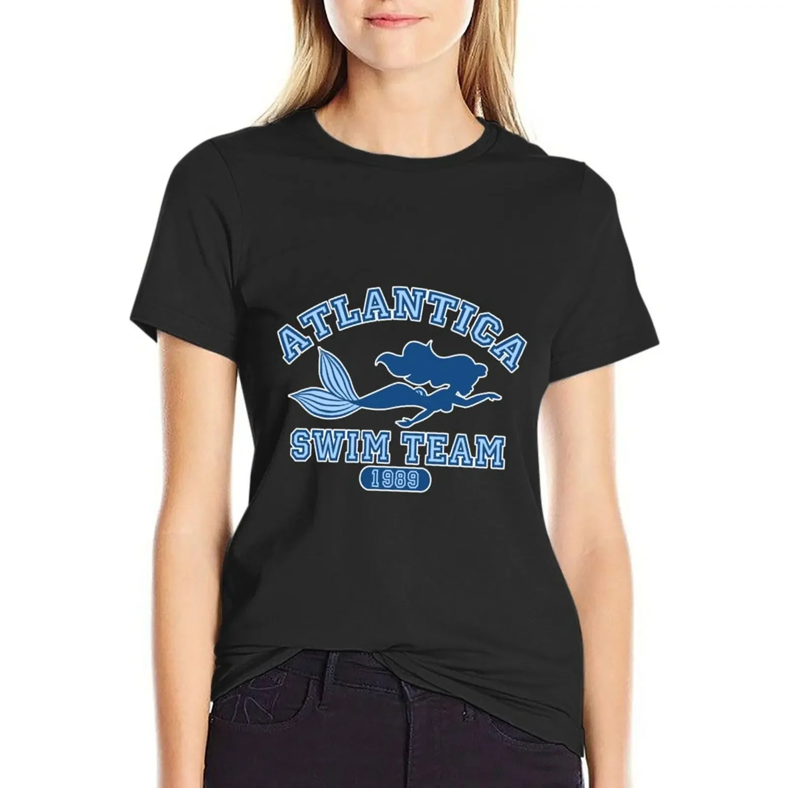 Atlantica Swim Team T-Shirt cute clothes female tops for Women