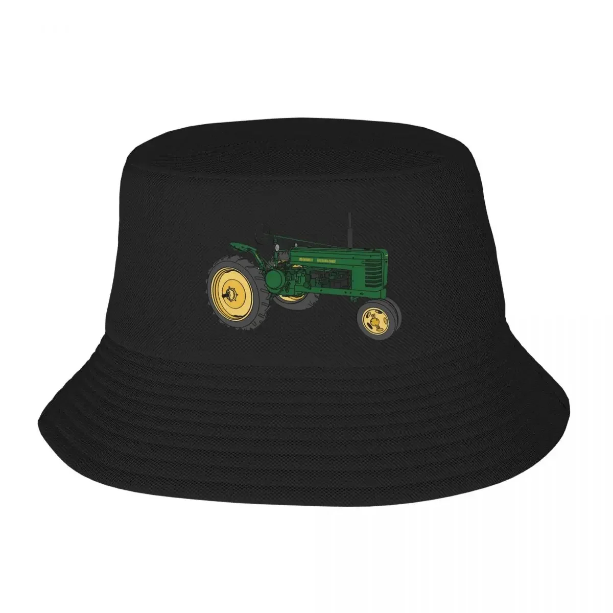 John Deere Styled Tractor And Quot Bucket Hats Panama For Kids Bob Hats Hip Hop Fisherman Hats Summer Beach Fishing Unisex Caps