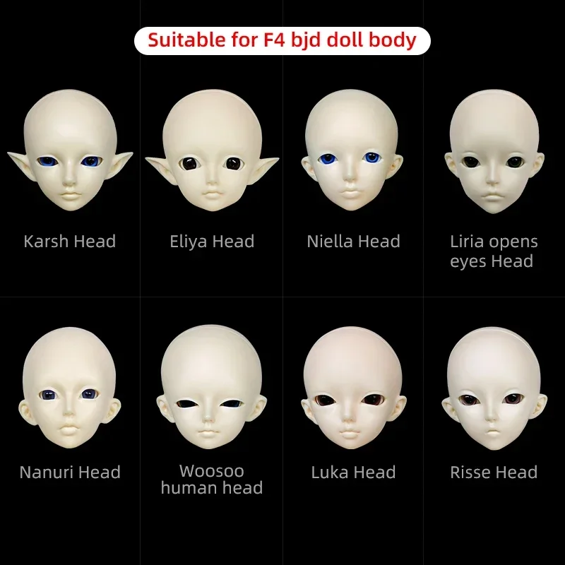 Fairland Minifee Head Only Ball Jointed Doll Head Face Up can be 
