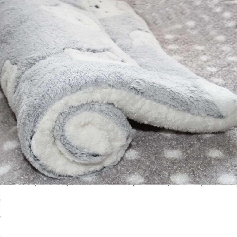 NONE Tapis de sommeil en flanelle pour animaux 6