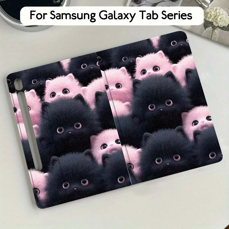 

Cat Bird Cartoon Cute For Samsung Galaxy Tab S10 S9 S8 S7 FE Lite Soft Flexible Support Tablet Case Gift