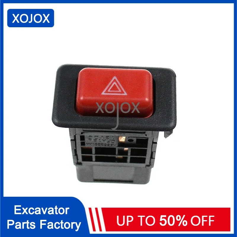 XOJOX MB652291 New HAZARD WARNING LIGHTS SWITCH  Push Button for Mitsubishi Pajero Shogun MK2 1991-1995 1996 1997 1998 1999