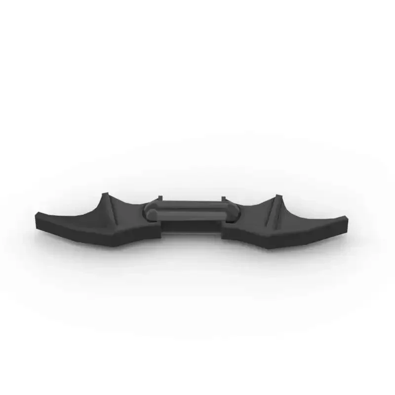 MOC – Puzzle à particules 98721, 2 ailes de chauve-souris avec barre au milieu, blocs de construction, Kit de figurines, accessoires, briques, jouet, cadeau, livraison directe, 10 pièces