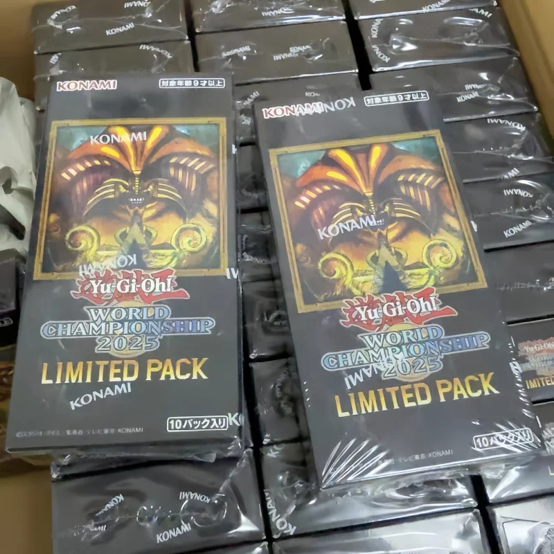 

Новый продукт, подлинный чемпионат мира Yugioh Wcs2025, ограниченная серия 2025, японская версия, упаковка боевых карт, праздничные подарочные игрушки