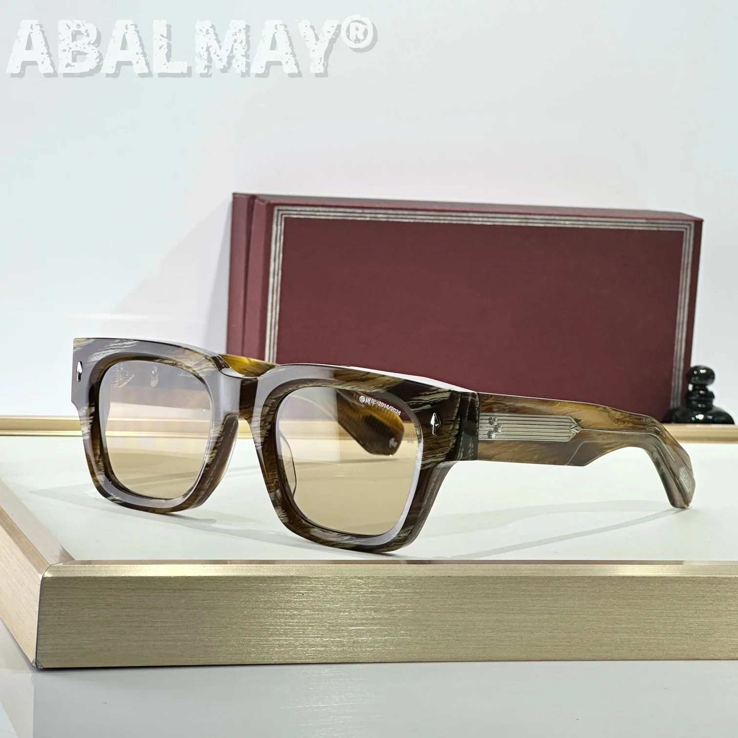 

Top High Quality Sunglasses for Men ENZO SIZE 51-23 Classic Women Luxury Brand Designer Fashion sun glasses UV400 With box