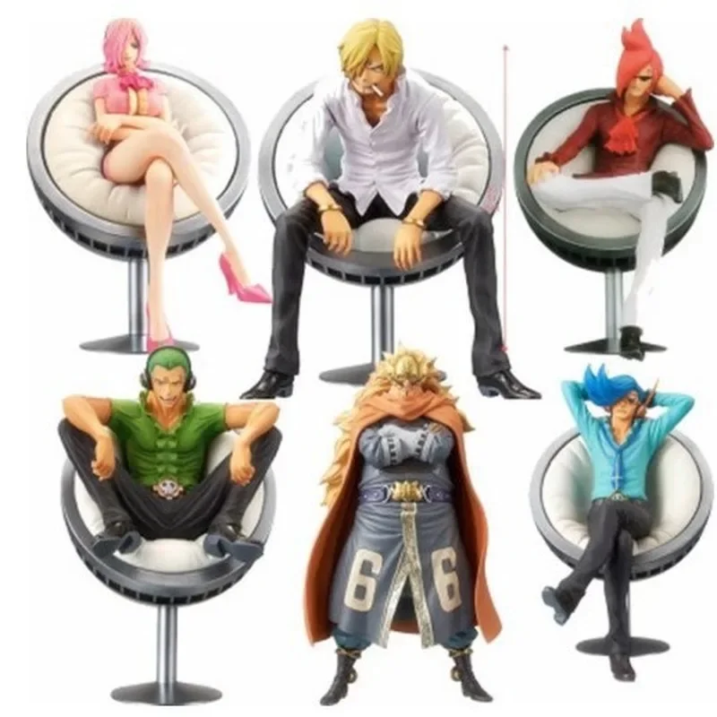 New One Piece Figure Vinsmoke Family Judge Ichiji Niji Yonji Sanji Reiju Pvc Action Figure Collect Pvc Style Model Toys Gifts