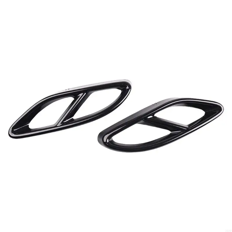 

G99F Aluminum Rear Bumper Exhaust Tail Pipe Cover Trim for GLC Class 2024 Pipe Cover