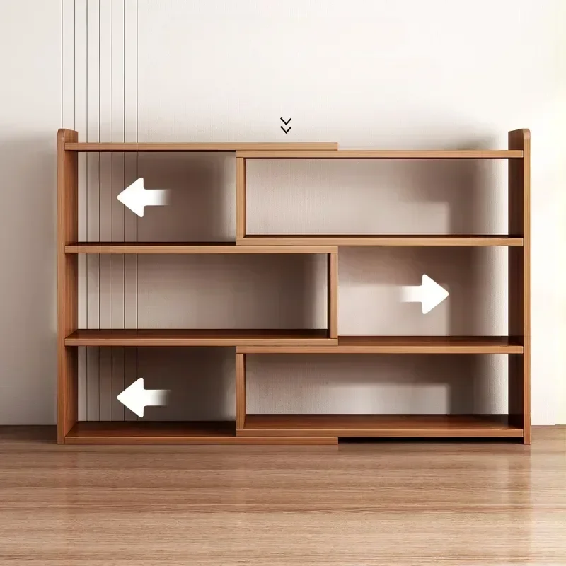 Organizador de armazenamento de vaidade estantes mesa prateleira canto display nordic madeira crianças estante moderna casa móveis wkbs