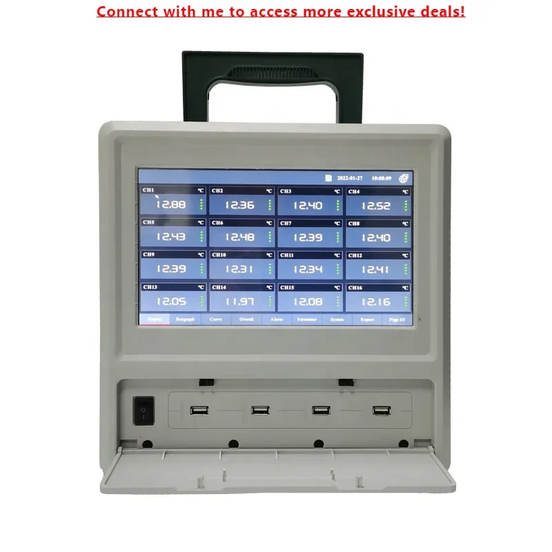 

CKT1000-32 Multi-channel Temperature Recorder Paperless Data Logger