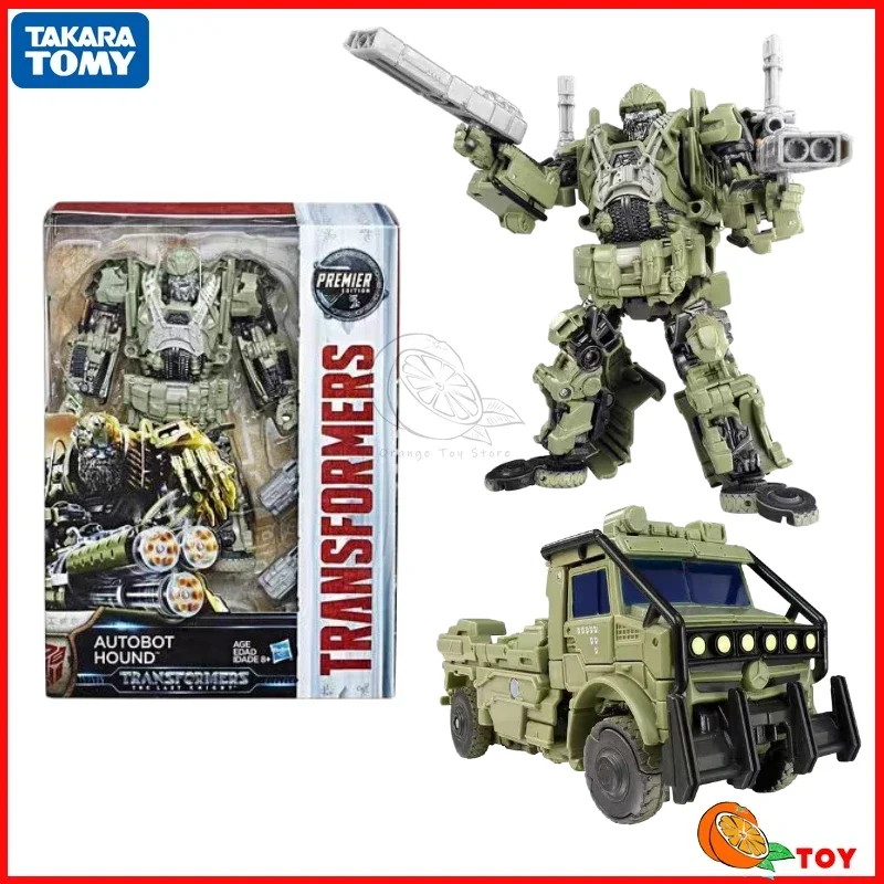 In stock Takara Tomy Transformers toys Transformers: The Last Knight TLK Class V Hound Model Robot Collection Action Figure