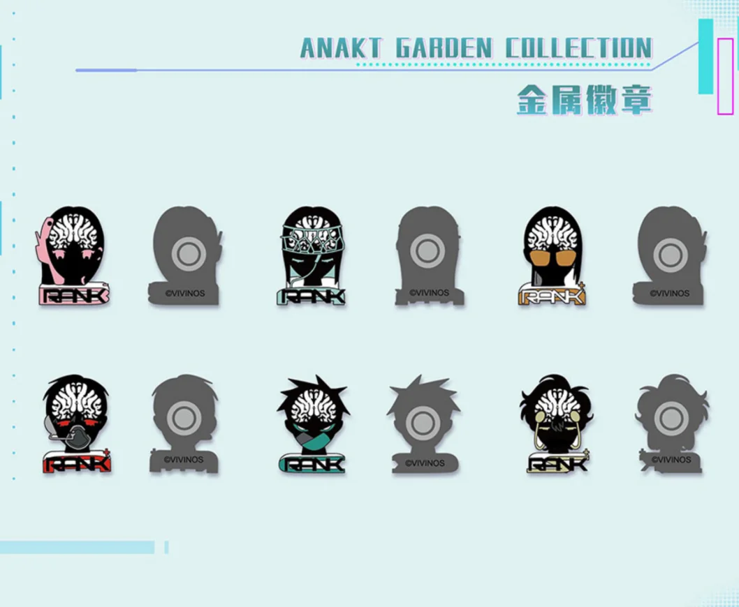 

Alien Stage Anakt Garden Collection Series Trendy Blind Box Toy Figure Ivan Till Genuine Cute Luka Mysterious Box Badge Gift