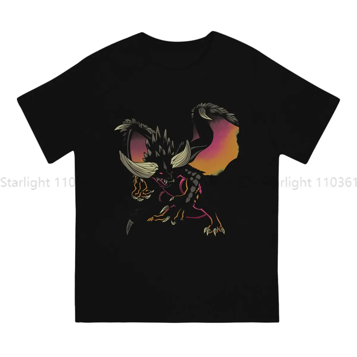 Nergigante Cool Men TShirt Monster World Hunter O Neck Short Sleeve T Shirt Humor Gift Idea