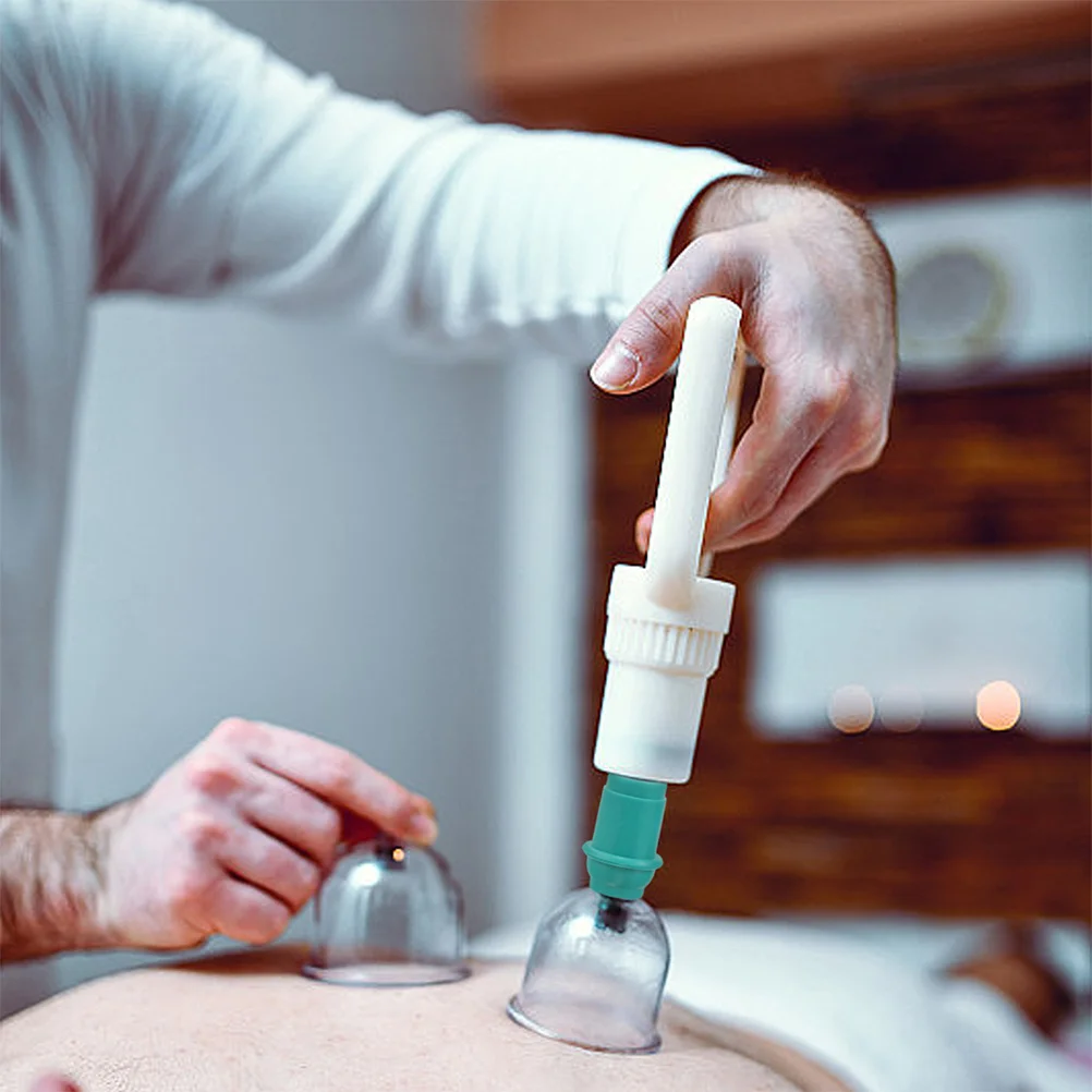 

30pcs Cupping Pump Connectors Plastic Nozzle Tips For Vacuum Body Cupping Device Tool Replacement Parts Hand Pump