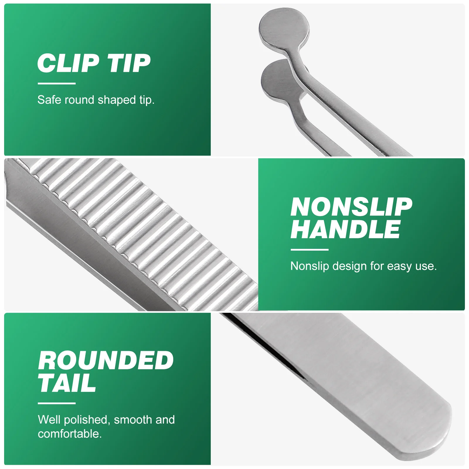 1 قطعة ملقط الجفن من الفولاذ المقاوم للصدأ Meibomian Expressor الملقط أداة تدليك الجفن عيادة المستشفى استخدام مكافحة الصدأ عدم الانزلاق