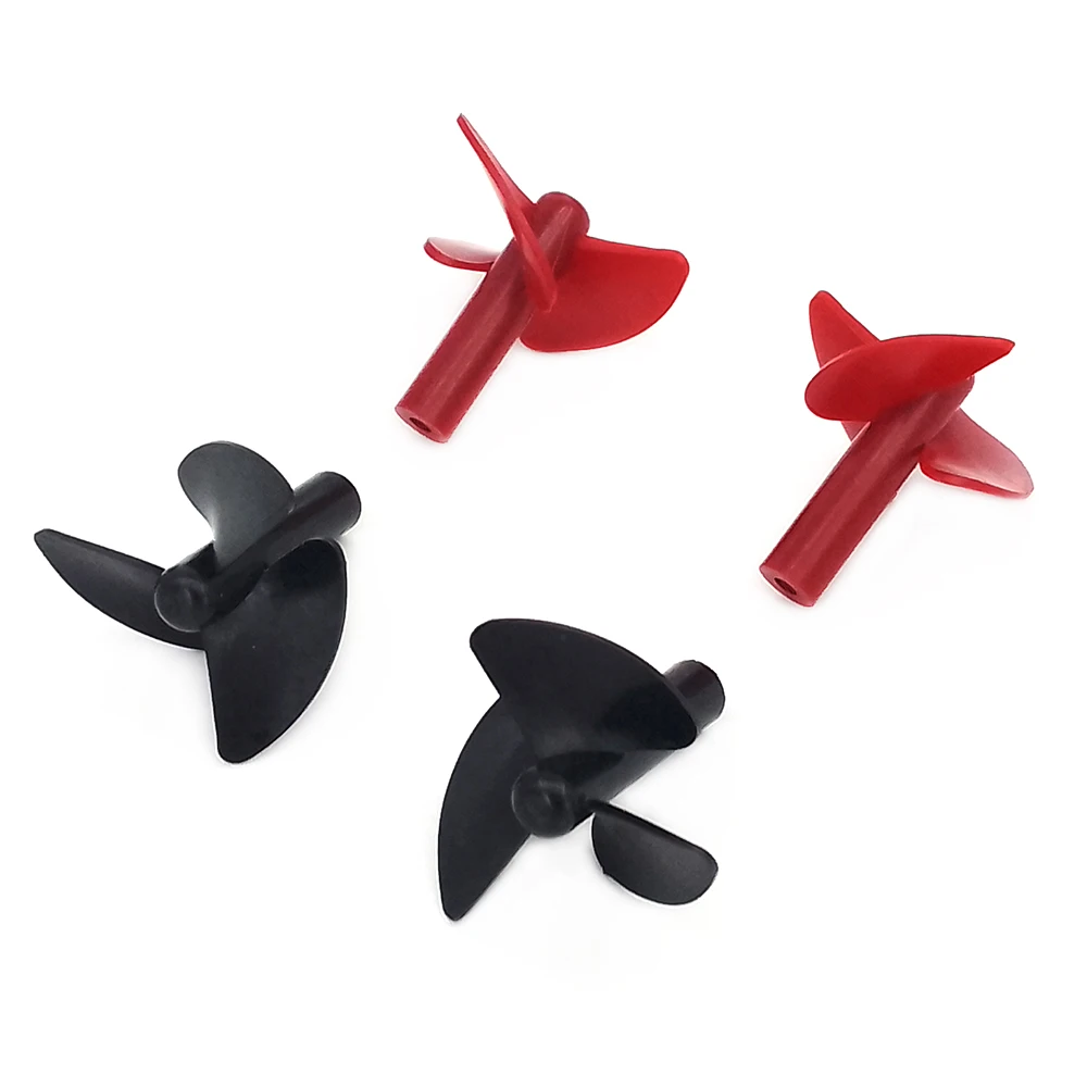 1Pair 5Pair RC Boat Propeller 28mm 2.3mm 3-Blades Left Right PC Prop for RC boat Toy Boat Fishing Bait Boat DIY Toy Boat Model