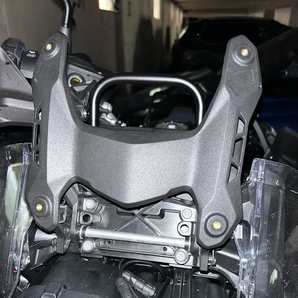 Moto Parabrezza Supporto Del Basamento Del Telefono Mobile Piastra di Navigazione GPS Staffa Per BMW F800GS F900GS ADV F800 F 800 GS F 900 GS