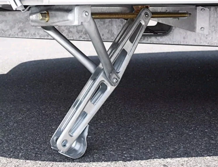 

Комплект ножничных домкратов для выравнивания кемперов и прицепов с ручным приводом, стабилизатор для автодомов и туристических прицепов