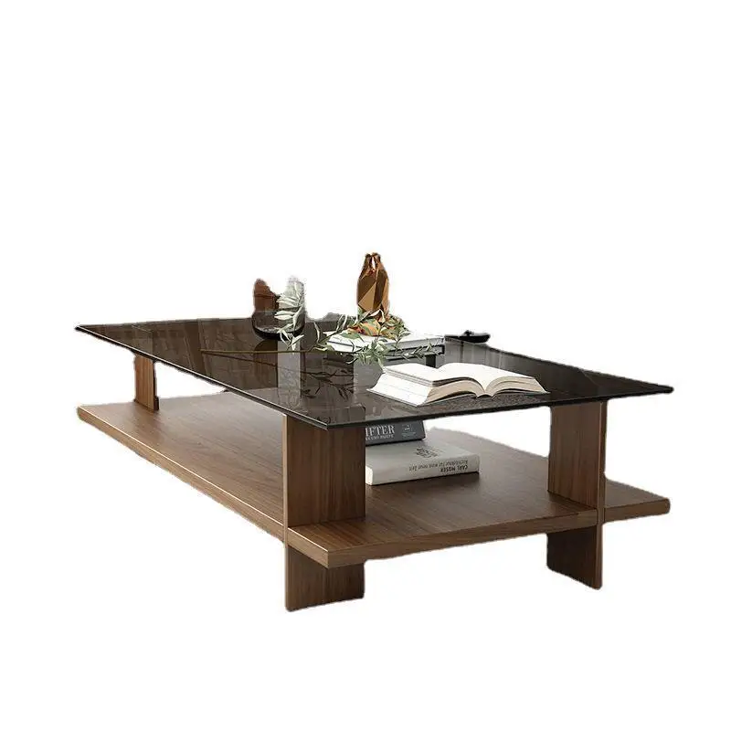 

Coffee table, tempered glass, living room, home, modern, simple, office, rectangular