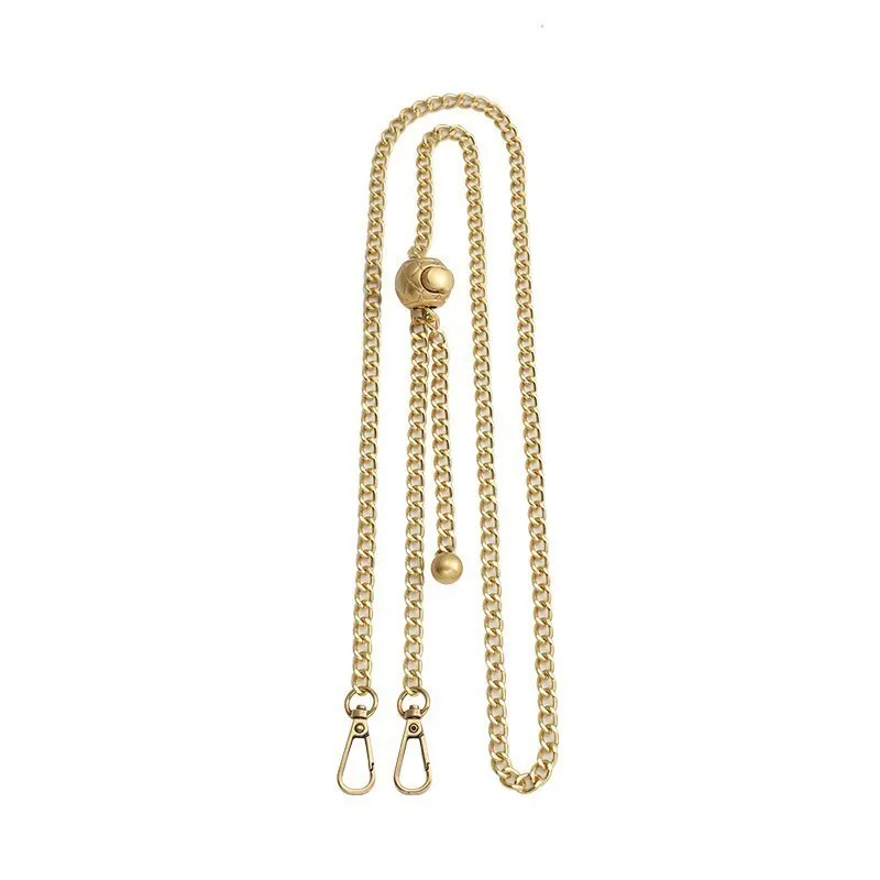 Small Golden Balls chain bag chain metal Non-fading adjustable length strap high-end shoulder strap single-purchase accessories