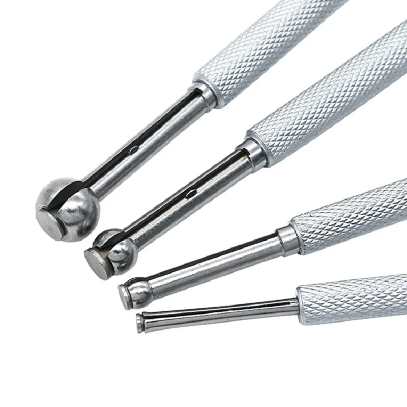 4 Stks/set 3-13Mm Verstelbare Binnendiameter Meter Telescopische Meter Verstelbare Binnengatmeter Handmatige Meting Groothandel