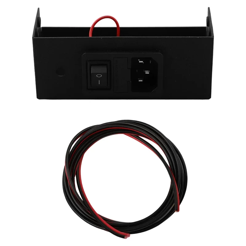 

AT43-For Ender 3 For CR10 Compatible For 3D Printer Power Shield Switching Power Supply Housing Shell 12V/24V 360W Male Socket