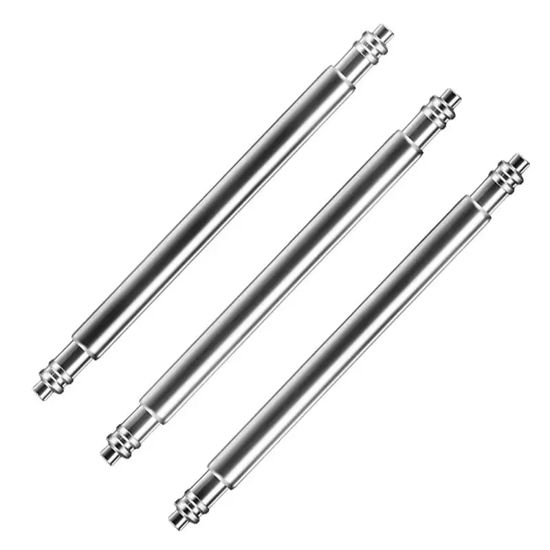 20PCS Double Support Spring Bar Dia Watch Strap Link Pins Fits Width 14mm-22mm  Stainless Steel Watch Strap Links