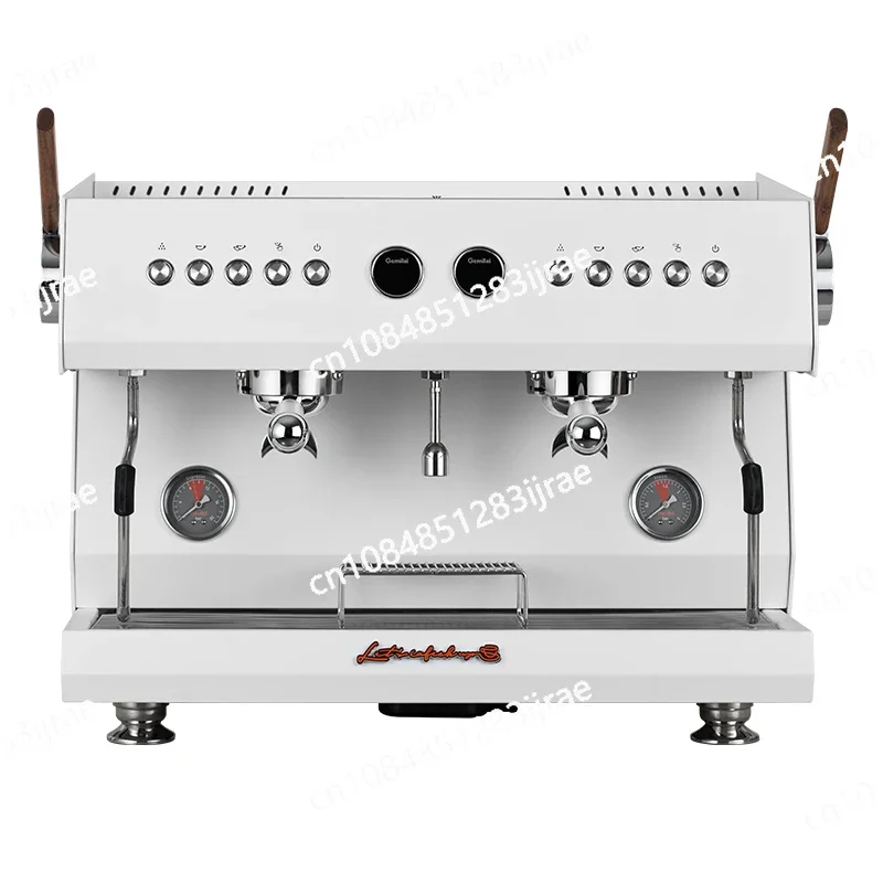 New  Luxury Branded 3 in 1 Commercial Professional 2 Group Semi Automatic Espresso Coffee Machine for Shops