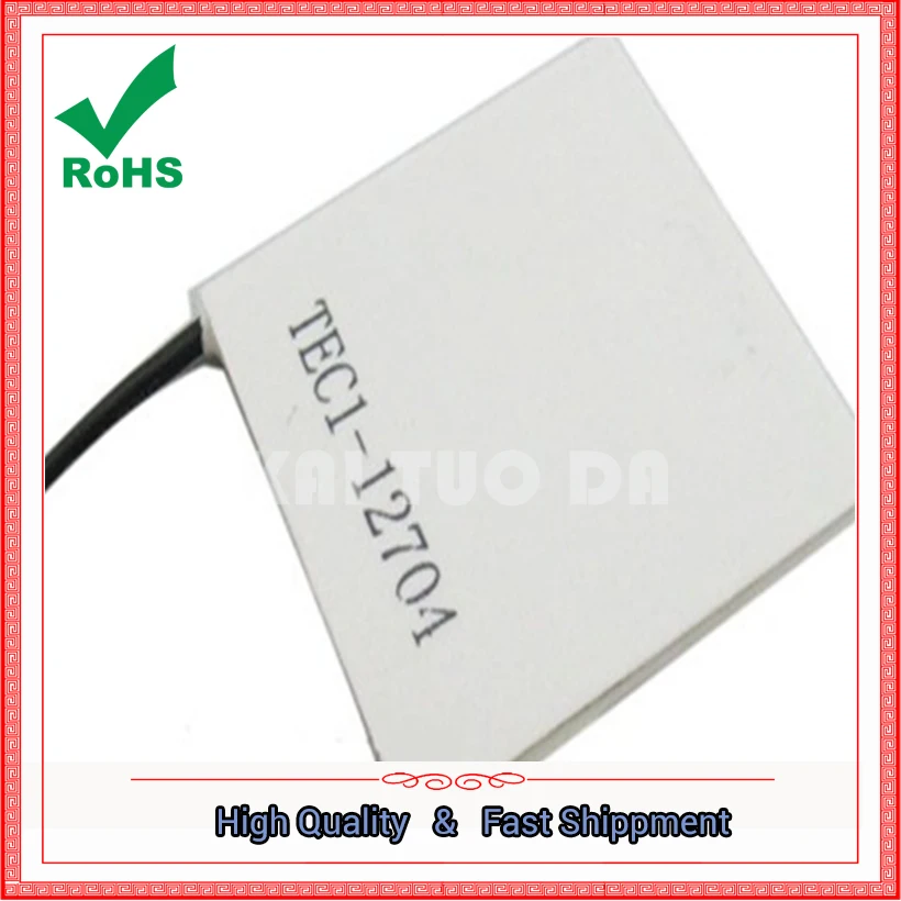 TES1-12704 TEC1-12704 30 * 30mm Semiconductor Refrigeration Miniature Low Power Refrigeration