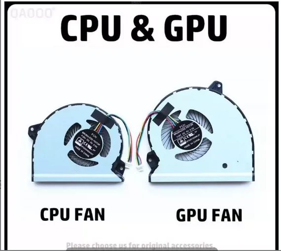 NEW ORIGINAL FOR ASUS ROG gl702vmk gl702vml gl702vm CPU + GPU Fan