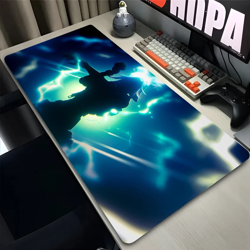 Mouse Pad PC Non Slip Rubber V-valorant Neon HD Mousepad Laptop Gamer Cabinet Keyboard Pad Office Computer Gaming Desk Mouse Mat