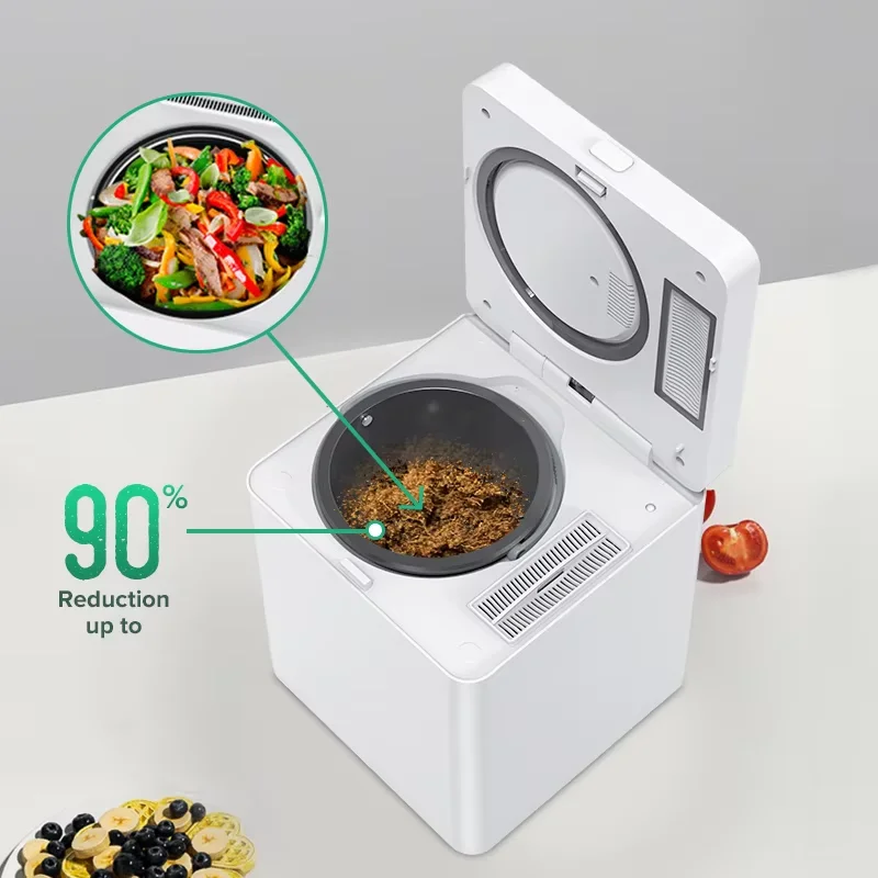 

Household Stainless Steel Electric Food Waste Composter Odorless Auto-Cleaning 2.5L Capacity Multigrind Technology DC Motor 1