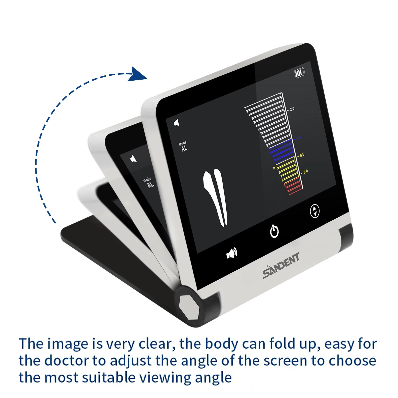 Dentystyczny endodontyczny Mini lokalizator wierzchołków ekran LCD/bezprzewodowa 16:1 kątnica/pliki z kanałem korzeniowym Endo