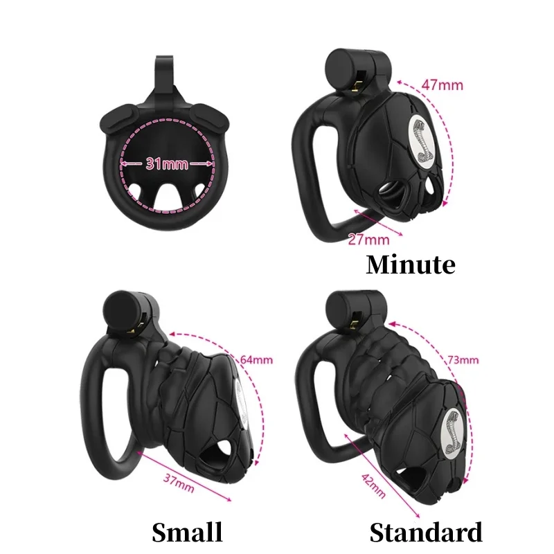Cerradura de castidad de Cobra para hombre, Dispositivo de Castidad para pene, antitrampas, Juguetes sexuales para Gay, tienda de sexo, más de 18