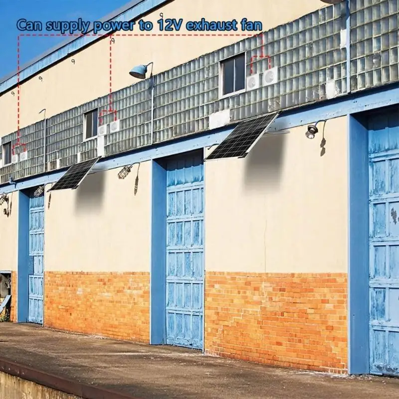 مروحة تهوية عالية السرعة H58C مع مروحة عادم مثبتة على الحائط بصمامات مضادة للتدفق العكسي #4