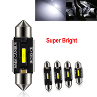 2pcs C5W LED CSP 1860 Signal Lamp Canbus Bulb 31mm 36mm 39mm 41mm Festoon Light C10W LED Auto Interior Reading Dome Light