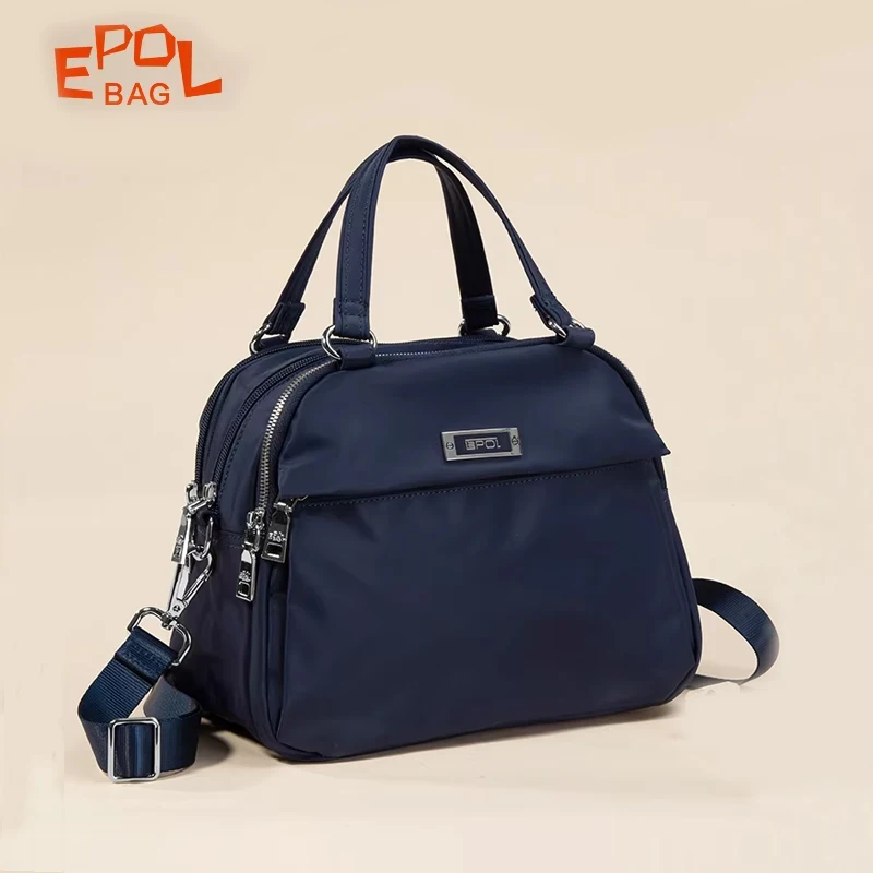 

EPOL Women's Hand Bag 2025 New Large Capacity Bag Casual Shopping Fashion Oxford Cloth Tote bag Canvas Messenger Bags 6026-01