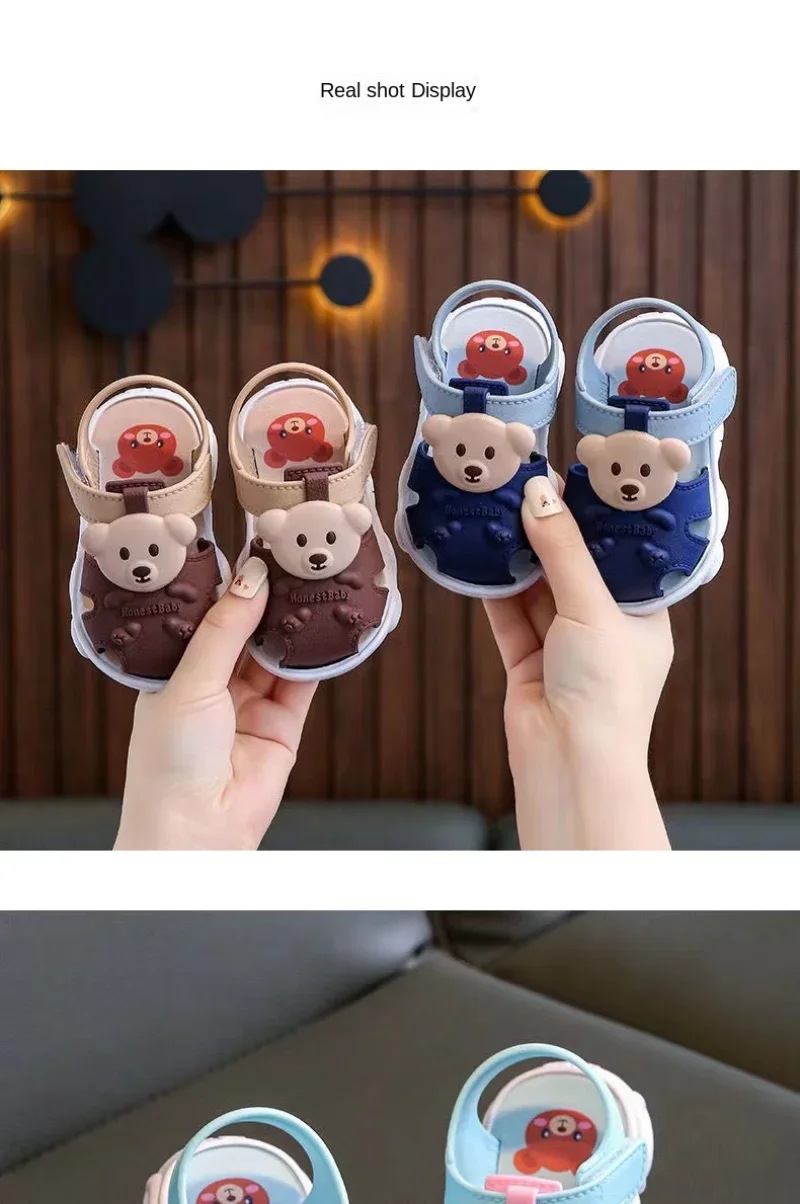 2026 Sommer Baby Jungen Mädchen Sandalen Kinder Strandsandalen Cartoon Kleinkind Schuhe Bequeme Weiche Sohle Kinder Schüler Schuhe – Detail 10