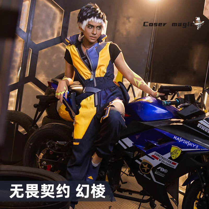 

VALORANT Waylay Cosplay Costume Uniform Halloween Carnival Party Christmas Play Role Clothes Clothing for Women Coser