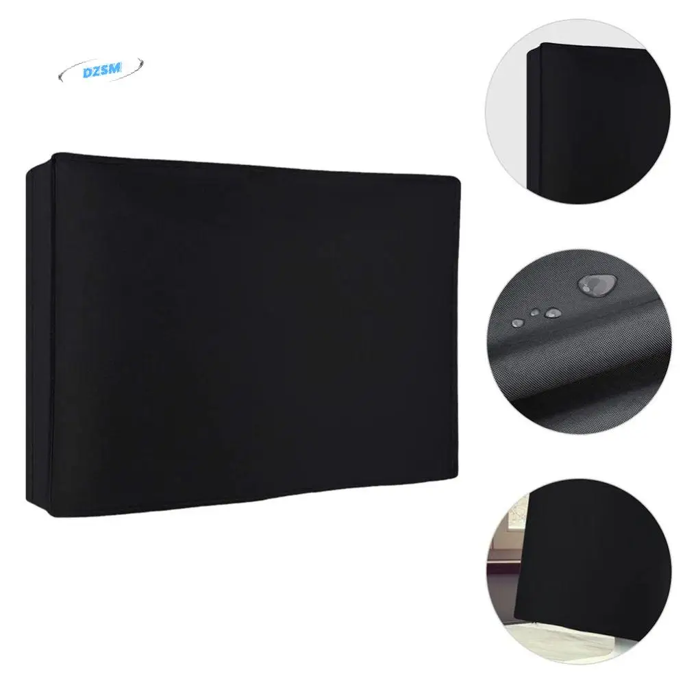 

Oxford Cloth Computer Monitor Dust Cover Thicken Dust Proof Computer Monitor Sleeve Durable UV-Blocking