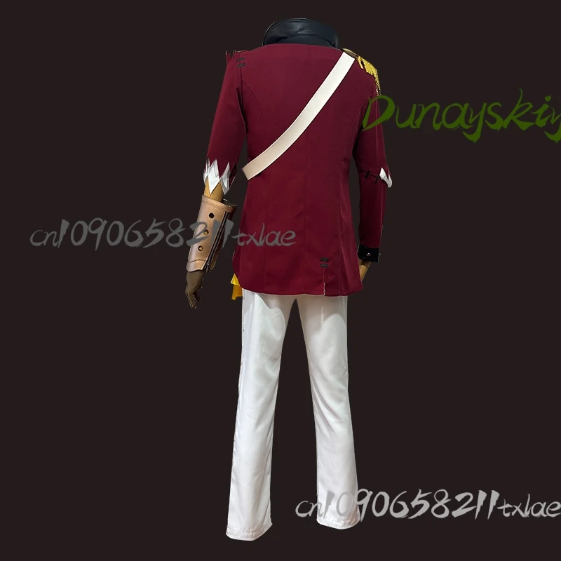 Game Jose Baden Cosplay Identity V First Officer Cosplay Costume Men Uniform Suit Hallowen Play Role Clothes Clothing for Man