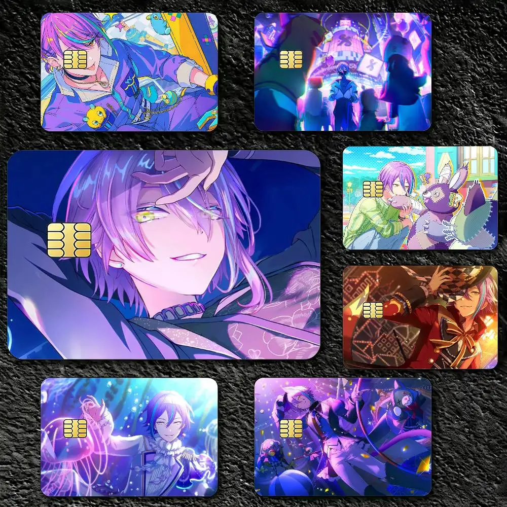 

P-ProjectS S-SEKAI Kamishiro Rui Credit Card Skin Stickers For VISA Bank Bus Metro Access Card Protective Film Cover Sticker