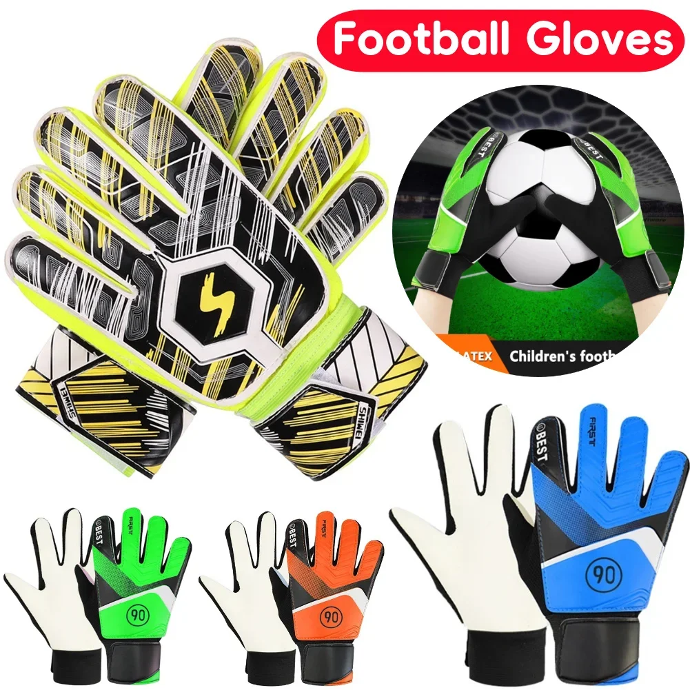 

Вратарские перчатки, профессиональные дышащие футбольные вратарские перчатки, утолщенные защитные перчатки для пальцев, аксессуары для спортивных тренировок
