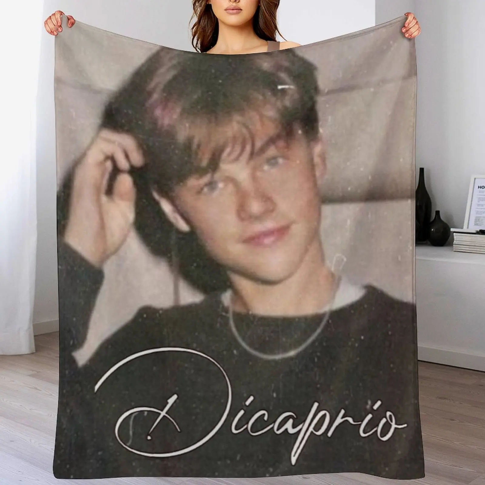 Leonardo Dicaprio Design Throw Blanket Extra Large Throw Blankets For Sofas Blankets