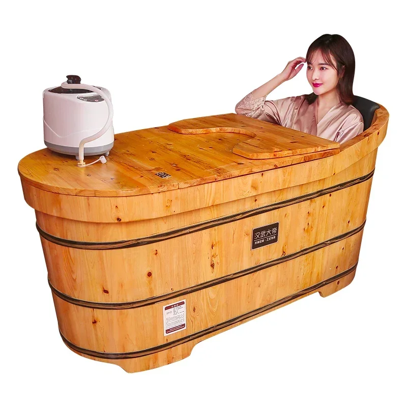 

Ведро для купания для взрослых, ванна из массива дерева, бытовая ванна, ведро для фумигации всего тела