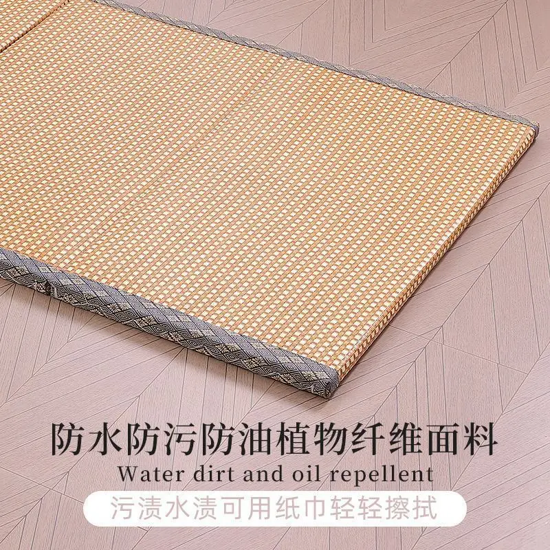 Foldable Japanese Tatami Mat 3E Coir Mattress Portable Sleeping Pad for Floor Nap Rest