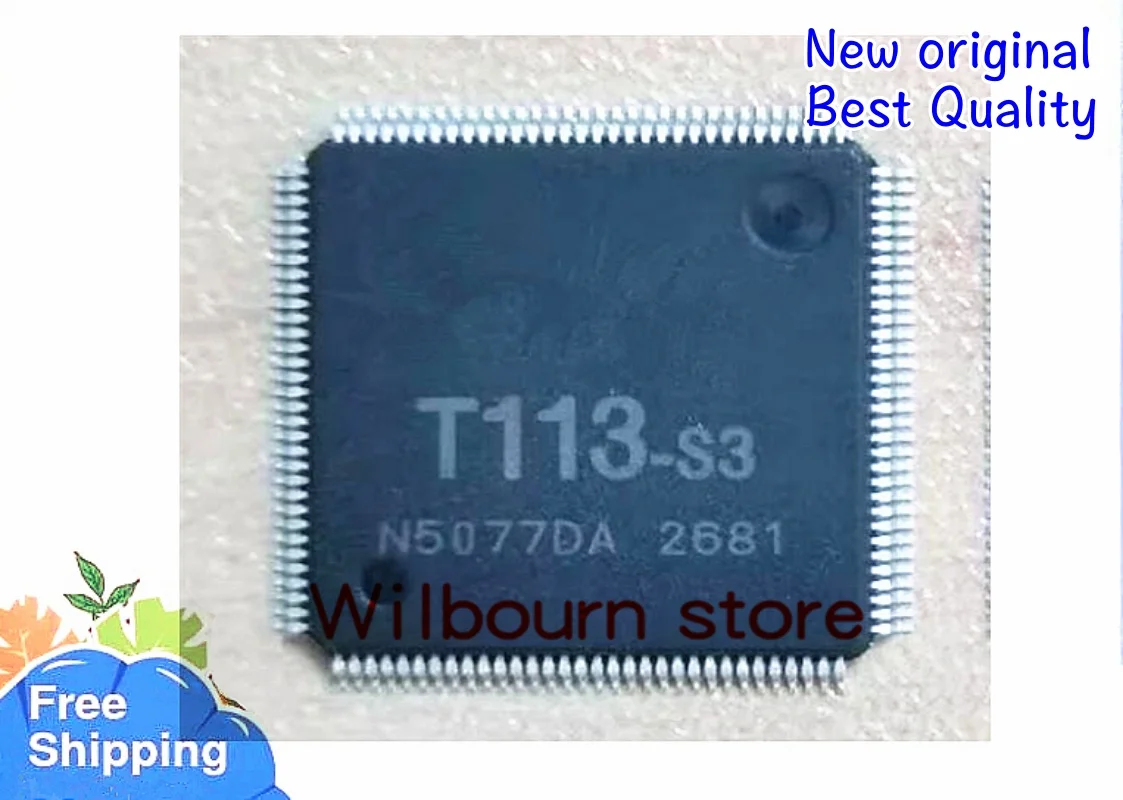 

2PCS~10PCS/LOT T113-S3 Chip dual core A7 128M DDR3 ELQFP-128 original brand new