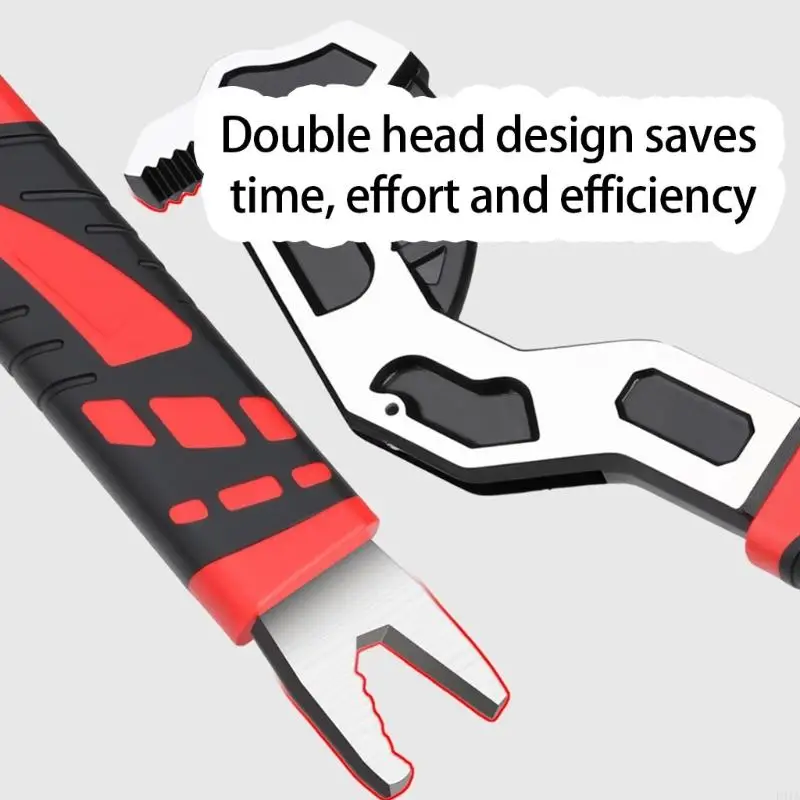 2025 New Auto Adjusting 3Sided Jaw Wrench With Secures Lock Mechanism And Reduced Hand Fatigue Design For Prolonged Usage