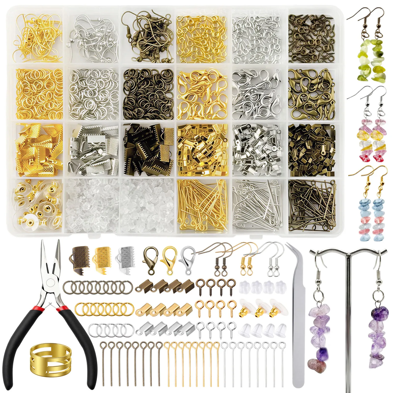 Jewelry Making At Home - 알레르기 유발 물질이 없는 귀걸이 제작