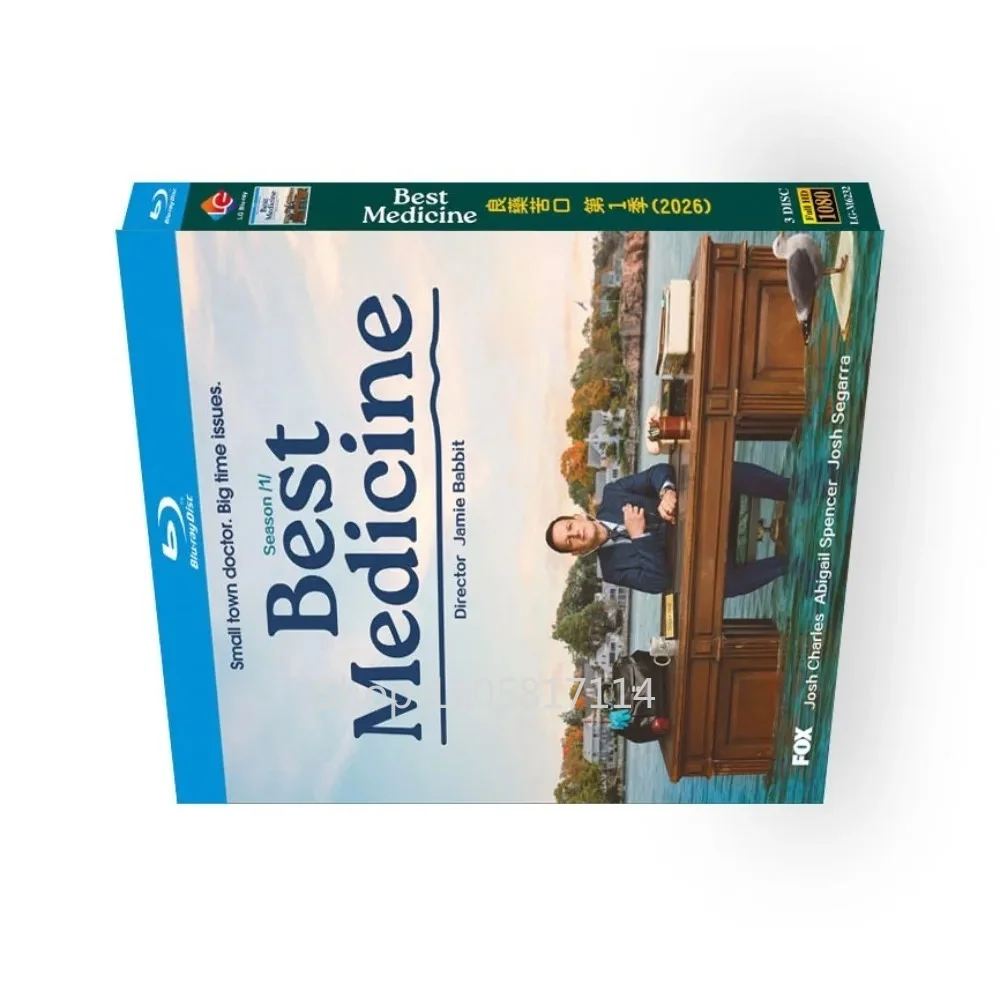 Best Medicine Season 1 (2026) 3-Disc New Sealed Box Set English Audio Blu-ray disc YIHUI